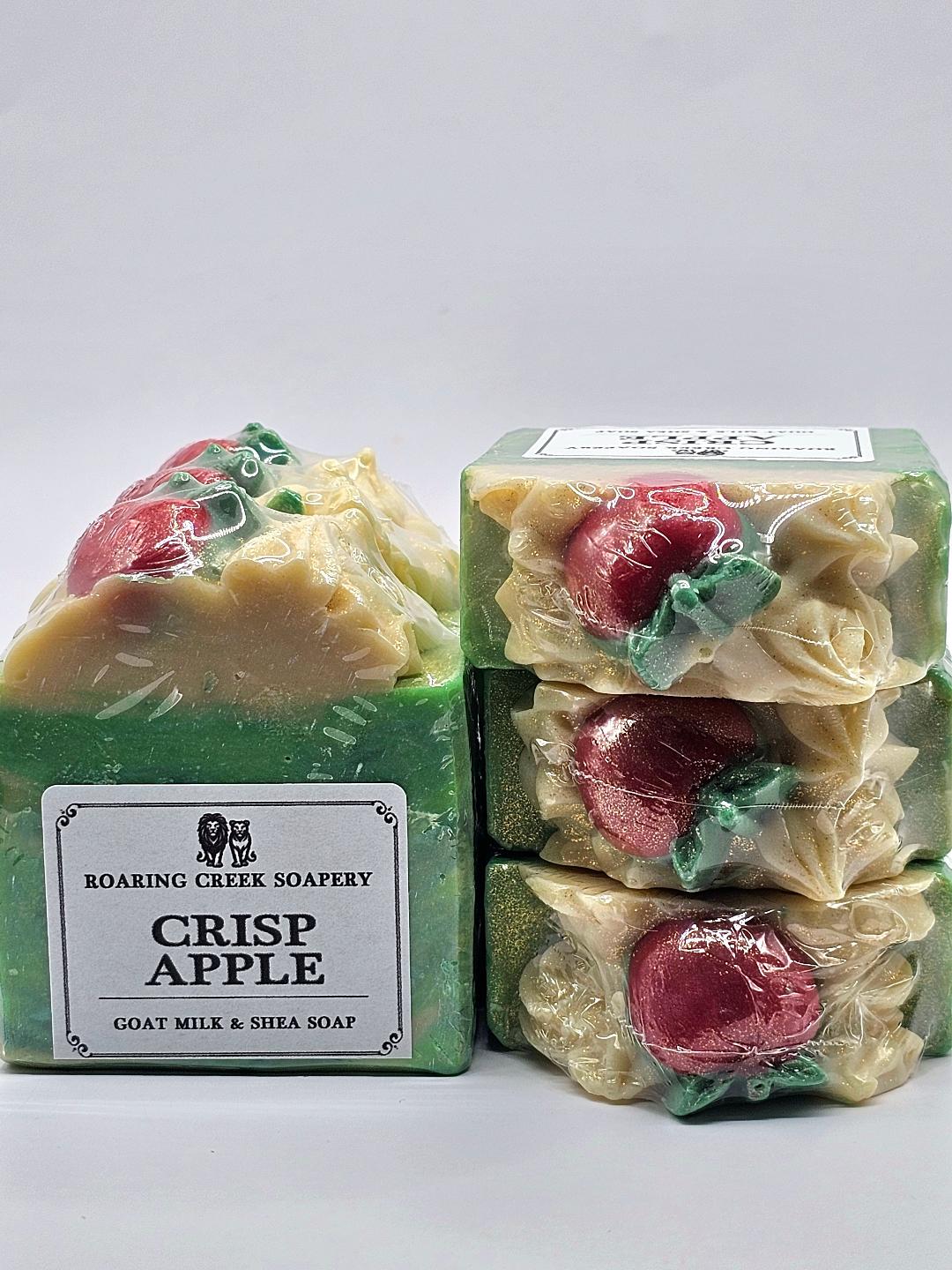 |Crisp Apple| Goat Milk & Shea Butter Soap Bar *SALE*