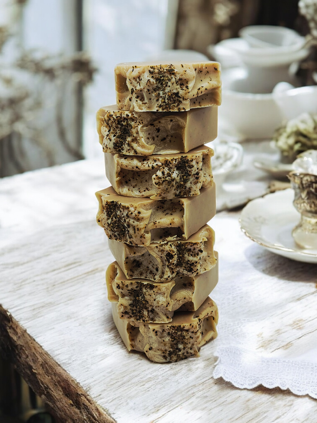 |Matcha Sereni-Tea| Soap Bar made with 2 Butters + Essential Oils