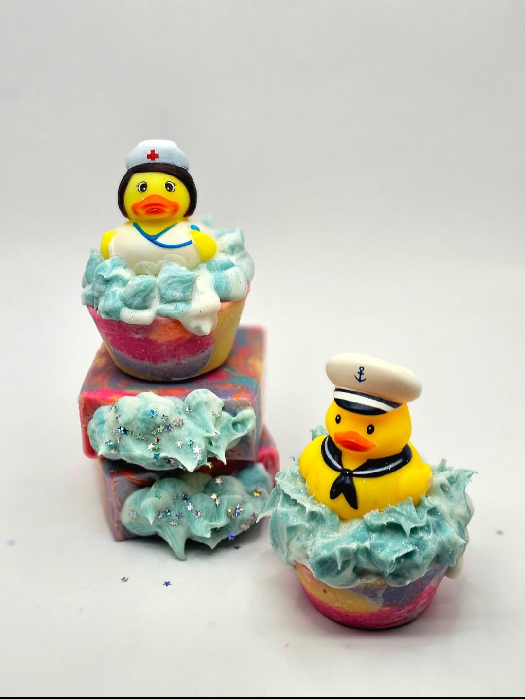 |Painted Heavens| Duck Novelty Bath Soap Bar with Tallow