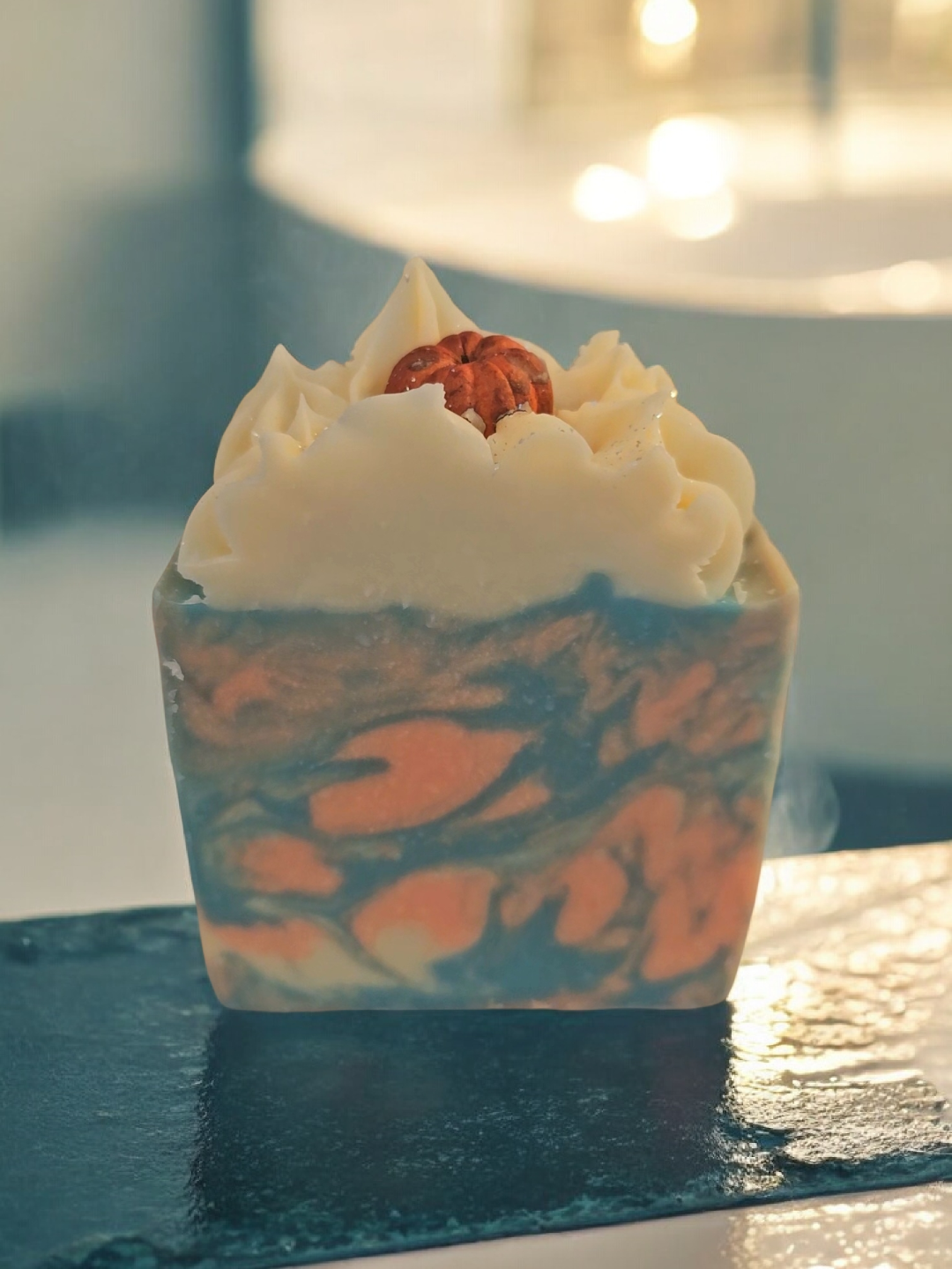 |Pumpkin Spice| Soap Bar made with 3 Butters Triple Butter and Goats Milk