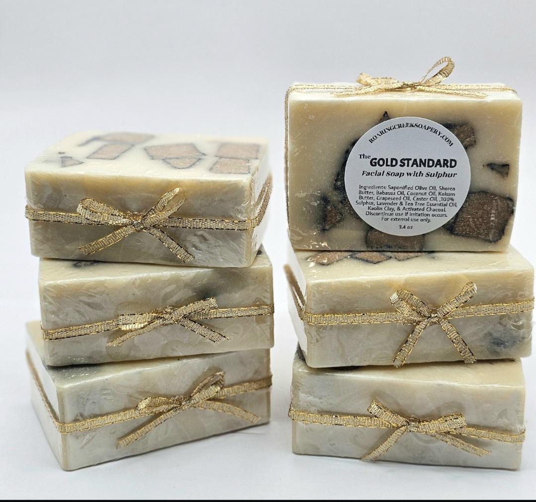 |The Gold Standard Facial Soap Bar|Soap Bar for Face with Sulphur