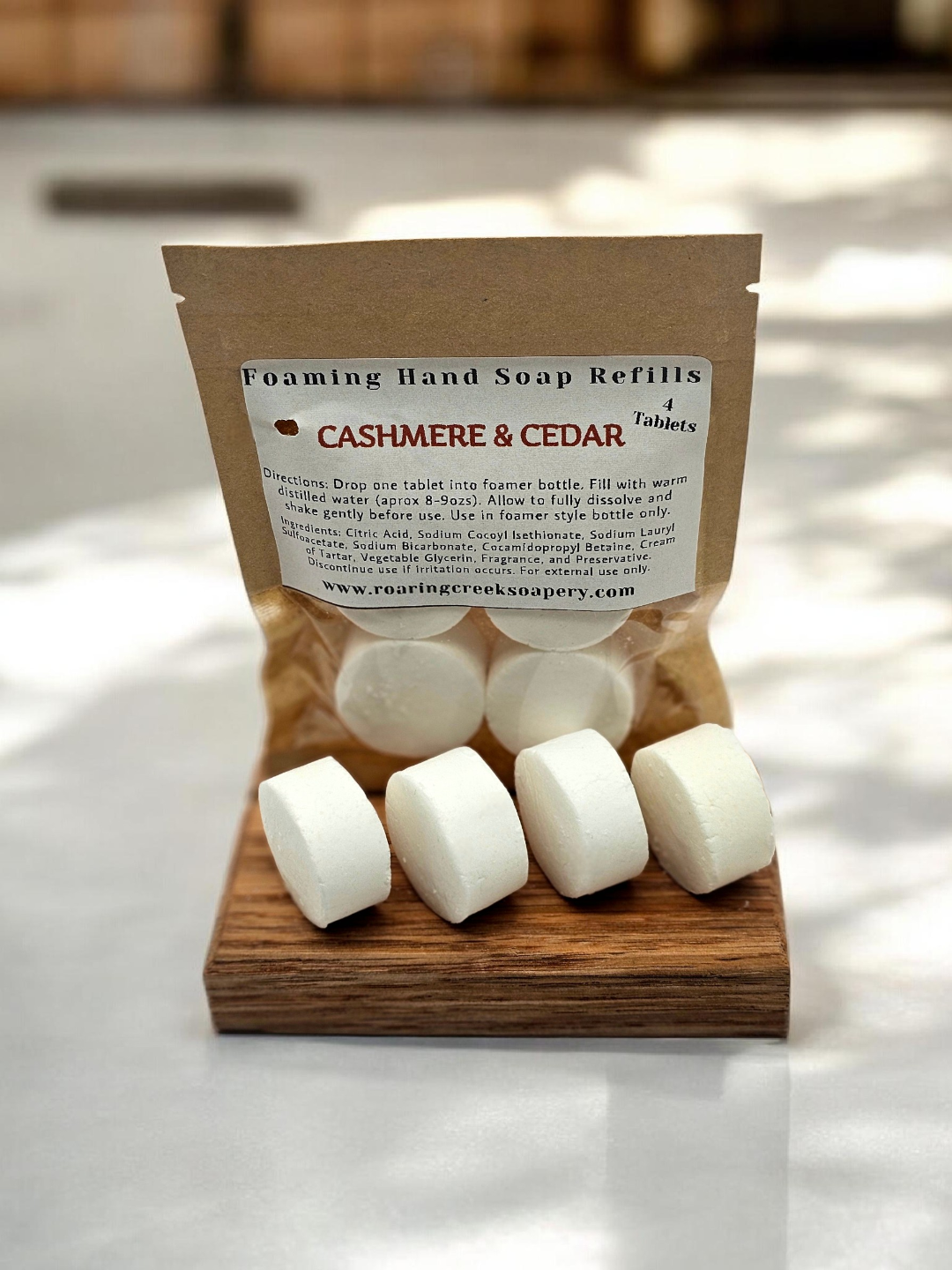 Foaming Hand Soap 4 Pack of Tablets *You choose Scent*