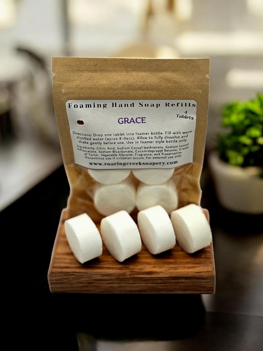 Foaming Hand Soap 4 Pack of Tablets *You choose Scent*