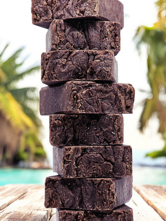 Soap Bar with 3 Butters Triple Butter with Aloe, Goat Milk and Oats "Island Breezes"