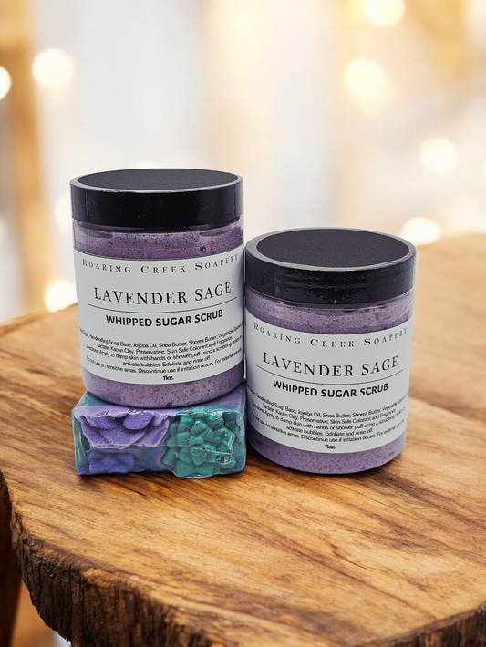 Exfoliant Sugar Scrubs with Butters and Luxury Oils *Choose your Scent"