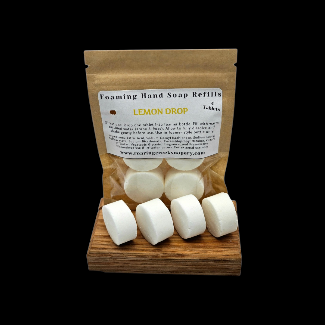 Foaming Hand Soap 4 Pack of Tablets *You choose Scent*