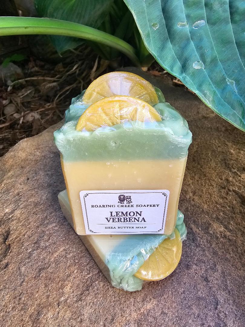 |Lemon Verbena| Original Shea Butter Soap Bar + Mango Butter + Sea Kelp