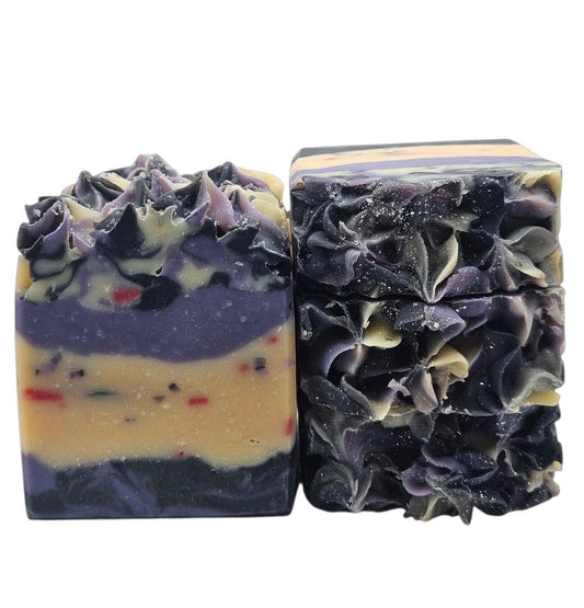 |Raspberry Vanilla| Soap Bar with Rice Bran Oil, Goats Milk, Double Butter