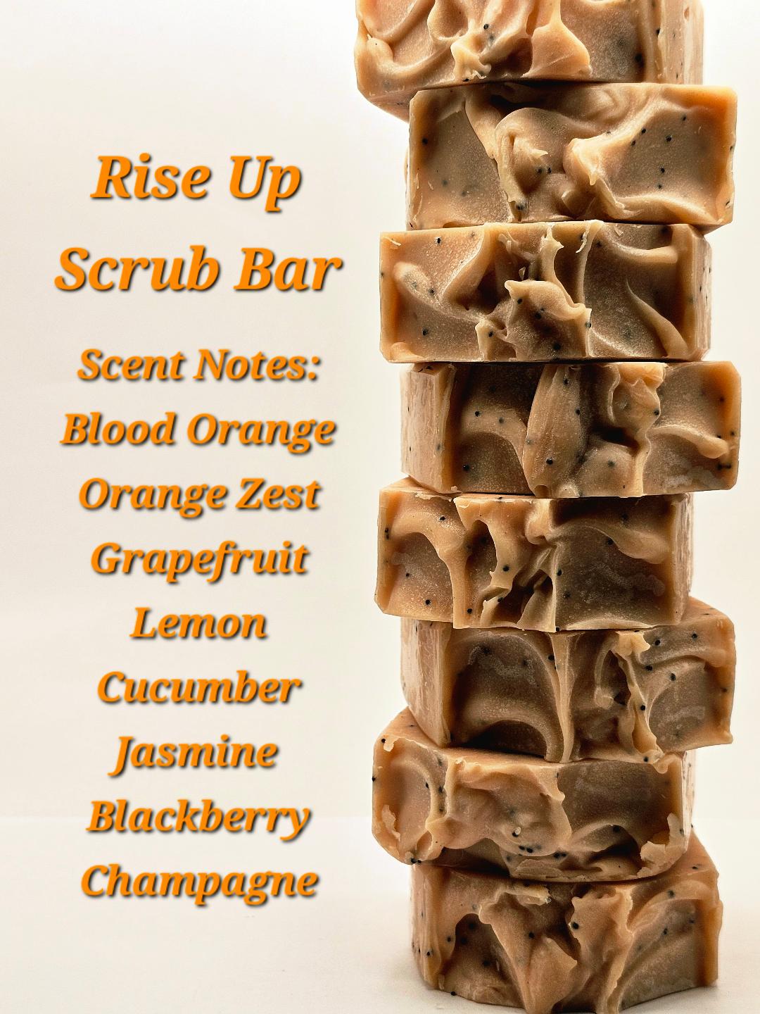 |Rise Up Scrub Bar| Soap Bar with Shea Butter & Pumice
